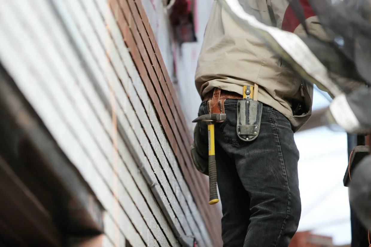 Rose Gold Group contractor on the job, El Paso
